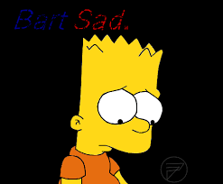 Simpsons style — ваш портрет у стилі сімпсони. Bart Sad Triste Desenho De Lost Forever Gartic