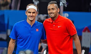 Nick kyrgios vs stefanos tsitsipas washington 2019 extended tennis highlights. Nick Kyrgios Jokes Not Even His Own Family Support Him Against Roger Federer In Laver Cup Tennis Sport Express Co Uk