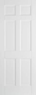 Model# dpsha5w28 (108) $ 175 14. Regency Colonial 6 Panel White Pre Primed Internal Doors