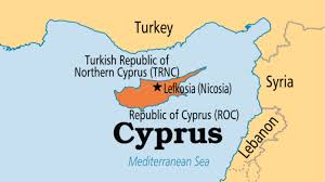 Harta cipru vazuta din satelit, se pot vedea straziile ca pe gps. Ambasada Romaniei In Cipru Investtravel Ro