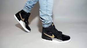 Check spelling or type a new query. Air Jordan Legacy 312 Black Gold Av3922 007 On Feet Youtube