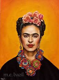 Frida Acrylic On Canvas Frida Kahlo Paintings Portrait Kahlo Paintings