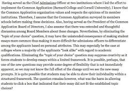 Some students have a background, identity, interest, or talent that is so meaningful they believe their application would be to help you get a better sense of what i'm referring to, here are 5 essay examples from successful applicants who tackled common app's. College Common Application Essay College Essay Examples Common App Essay College Essay