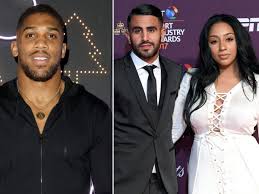 U/a, lucozade, beats by dre, jaguar, william. Anthony Joshua Approached By Man City Star Riyad Mahrez S Wag In Night Club Daily Star