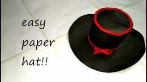 This is a top hat i found at walmart for $4.99. Paper Hat Origami Top Hat Tutorial Diy Youtube