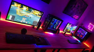 The magic of the internet. 15 New Setup Ideas Gaming Setup Setup Pc Gaming Setup