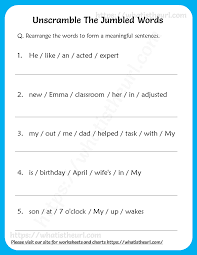 It makes learning new words more. Unscramble The Jumbled Words Worksheets Rearrange The Jumbled Words Your Home Teacher