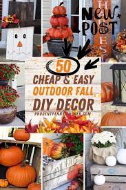 60 Cheap And Easy Diy Outdoor Fall Decorations Video Video Fall Decor Diy Fall Outdoor Decor Fall Decor Dollar Tree
