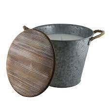 Galvanized utility tub the behrens 17 gal. Patio Essentials 155 Oz Galvanized Bucket Citronella Candle Bed Bath Beyond