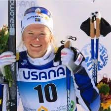 Dahlqvist föll och åkte ut redan i kvalet. Maja Dahlqvist Photos Facebook