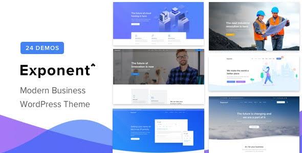 Image result for exponent wordpress theme"