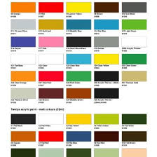 Tamiya Colour Chart 3no7739p05ld