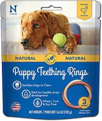 Puppies find sweet pumpkin flavor to be irresistible, helping them to chew teething ring instead of furniture. Amazon Com N Bone 3 Rings Puppy Teething Ring Chicken Flavor Pet Supplies