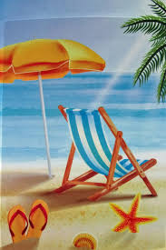 Beach Chair Beach Illustration Beach Chairs Beach Painting