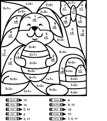 Today's mother's day plaza is here! Math Addition Coloring Worksheets 4th Grade Here You Can Find More Pictures F Easter Math Worksheets Addition Coloring Worksheet Free Printable Math Worksheets