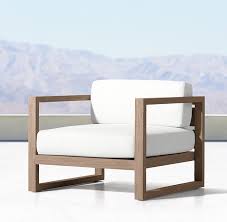 Rh 39 S Aegean Teak Lounge Chair Influenced By The Low Linear Silhouettes O Outdoor Furniture Chairs Restoration Hardware Outdoor Furniture Teak Lounge Chair