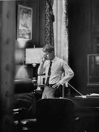 Bobby Kennedy In His Office Robert Kennedy Kennedy Kennedy Family