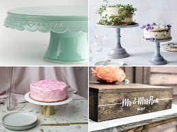 This stylish set consists of two pieces. Wedding Cake Stands That Ll Instantly Elevate Your Dessert