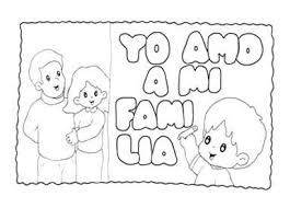 Dibujos para niños día de la familia. Dibujos Para Colorear En El Dia De La Familia Actividades De La Familia Dia De La Familia Actividades Para Preescolar
