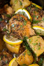 20 best crockpot chicken recipes to try for dinner. Greek Slow Cooker Lemon Chicken And Potatoes Cooking Classy