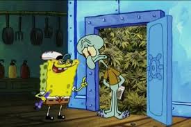 Pin by rania lazaniia on wallpapers cartoon wallpaper trippy. Spongebob Funny Weed Quotes Quotesgram