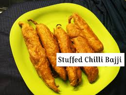 Mirchi Bajji Chilli Bajji Mirapakaya Bajji Menasinakai Bajji Chilli Pakora Tea Time Snacks Savory Snack Recipes Food To Make
