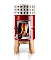 Solist Kamin Round Stack Wood Von Stackstoves Kaminofen Kaminideen Und Herd Kamin