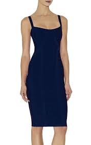Herve Leger Sleeveless Judith Signature Bandage Navy Dress Bandage Dresses Online Bandage Dress Bodycon Bodycon Dress