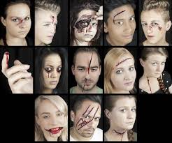 Grimas Halloween Schminke Set Schminkset Wunden Schminken Theater Profi Schminke Make Up