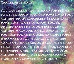 All about cancer rising (ascendant) sign: Cancer Rising Beautiful Cancer Rising Style