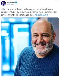 Hasan saltık (pronounced hasan saɫtɯk) or hasan saltik in the west (born 1964, tunceli, turkey, died 2 june 2021) was a turkish record producer.he was the 1991 founder of kalan müzik, a turkish independent record label company based in istanbul specialized in releasing saltık's recordings of traditional ethnic and folk music from turkey and vicinity, sometimes against governmental. Atdr 6yhhy5zam