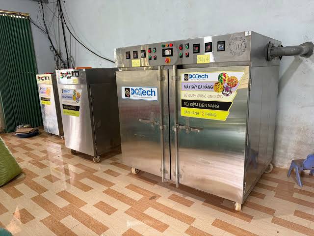 Máy Sấy Thực Phẩm Công Nghiệp Chính Hãng - Máy Sấy DQTech