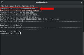The service we use to check broadband speeds is speedtest.net. How To Check Internet Speed On Centos 8 Using The Command Line Vitux