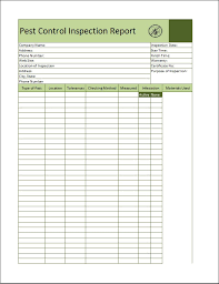 Average costs and comments from costhelper's team of professional free inspections are offered by most commercial pest control companies. Pest Control Inspection Report Template Microsoft Word Excel Templates