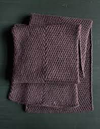 These headbands are knit flat and then seamed together to form the twist in the middle. Diagonal Twist Scarf Purl Soho