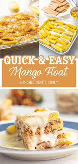 Mango Float Simply Bakings Recipe Christmas Food Desserts Mango Float Filipino Desserts