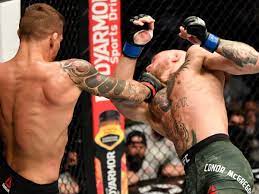 He beat him by ko 13. Dustin Poirier Blasts Conor Mcgregor In Abu Dhabi To Plot New Ufc Title Shot Ufc The Guardian