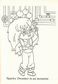 Internally, this card is called moon caller. Sparky Dreamer The Dreamers Coloring Pages Color