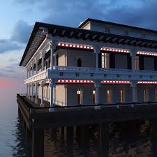 Old Orchard Beach Pier, Maine The pier was first constructed in 1898, and  was subsequently rebuilt in 1898, 1899, 1908, and 1980 as a result of large  storms and fires. The pier,