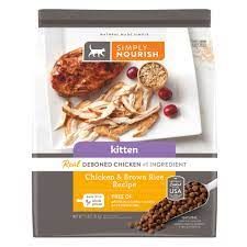 Maybe you would like to learn more about one of these? Simply Nourish Kitten Dry Cat Food Natural With Grain Chicken Cat Dry Food Petsmart