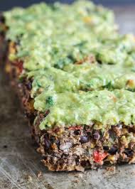 The Most Delicious Meatless Black Bean Loaf With Creamy Avocado Verde Sauce Vegan Gluten Free Ambitious Kitchen Recipe Vegetarian Vegan Recipes Vegan Dishes Vegetarian Recipes
