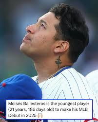 Moisés Ballesteros is the youngest player in baseball 🤯