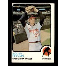 Buy and sell results for nolan ryan at deanscards.com, your no. 220 Nolan Ryan Hof 1973 Topps Baseball Cards Star Graded Ex