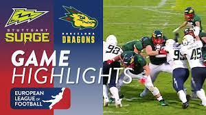 Términos y condiciones privacidad política de cookies contacto. Barcelona Dragons Vs Stuttgart Surge Week 1 Game Highlights European League Of Football 2021 Youtube