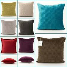 Great selection of decorative pillows at affordable prices! Multi Use For Living Room Bedrooms Sofa Offices And Cars Material Front Side Premium Fabric Thick 2 Laye Velvet Cushions Throw Pillow Cases Throw Pillows