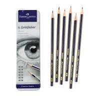 Faber-Castell Graphite Sketch Pencil Set - 6 Graphite Pencils (2H, HB, B,  2B, 4B, 6B), Drawing Pencils and Sketching Supplies
