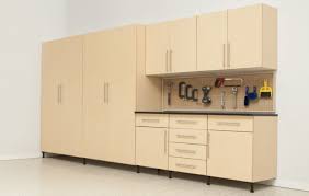 Garage cabinet design and install in ca. 10 Easy Pieces Garage Storage Cabinet Systems Gardenista