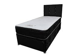 Shop for black velvet bedding at bed bath & beyond. Single 2ft 6 Crushed Velvet Divan Bed Set Factory Bedrooms