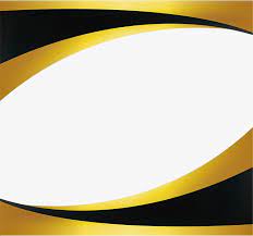 Black Gold Wave Border Frame Border Design Poster Background Design Powerpoint Background Design