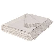 Beiger Baumwolluberwurf 160x210 Ideal Maisons Du Monde Kleinmobel Baumwolldecken Beiger